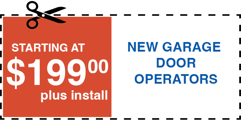 199 garage door operators