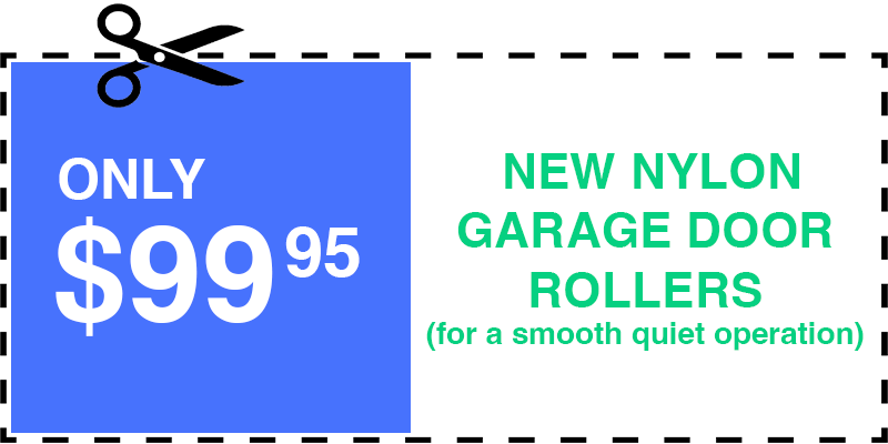 99 off garage door repair